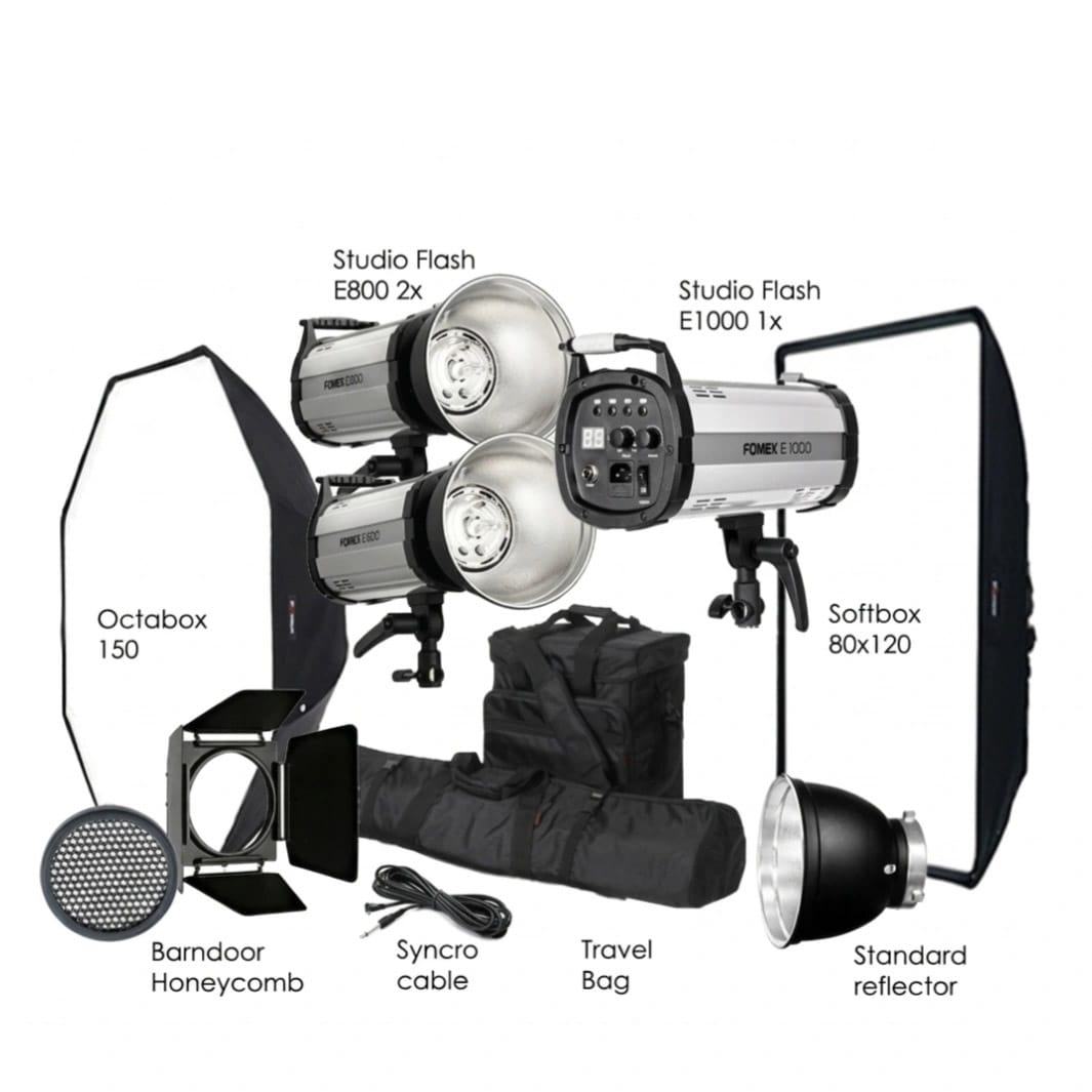 Fomex E Studio Kit 318 - Studio Flash Light